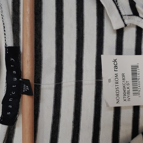 NWT Sanctuary Striped Top - Picture 2 of 4